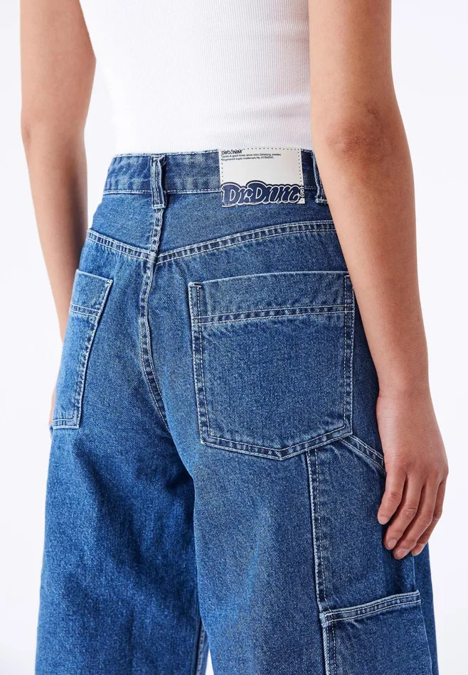 Dr Denim Shorts Women Bree Worker Shorts 8211 Stream Mid Retro Stream Mid Retro