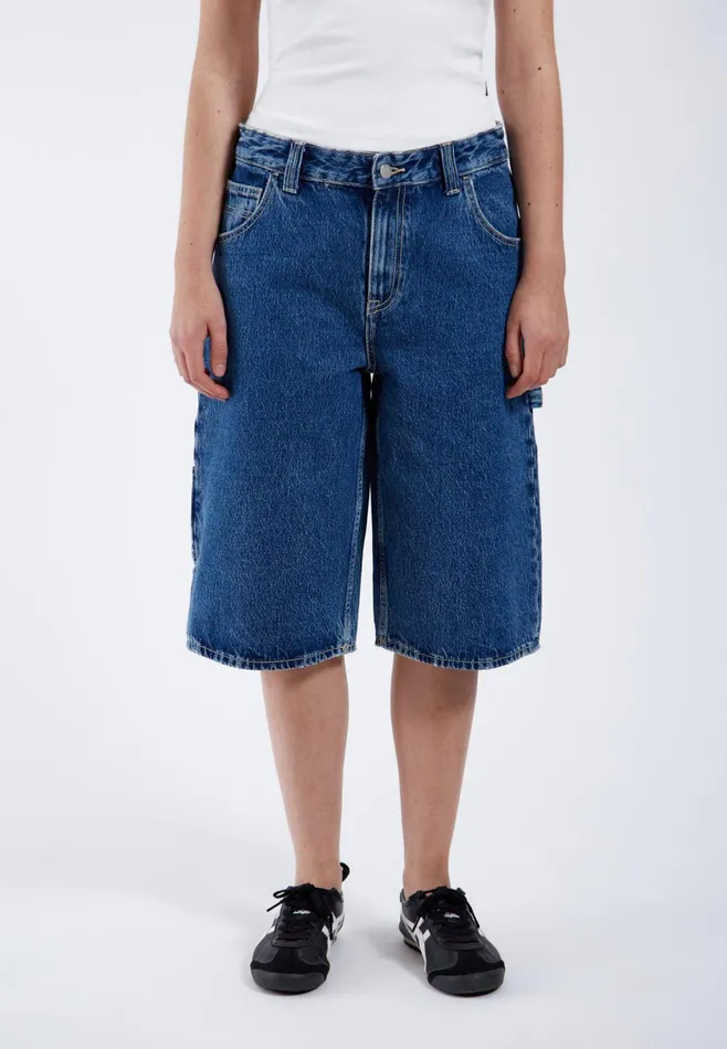 Dr Denim Shorts Women Bree Worker Shorts 8211 Stream Mid Retro Stream Mid Retro