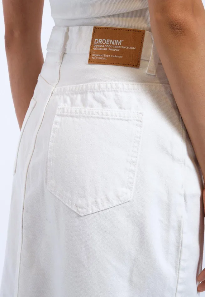 Dr Denim Skirts and Dresses Women Myra Skirt 8211 White White