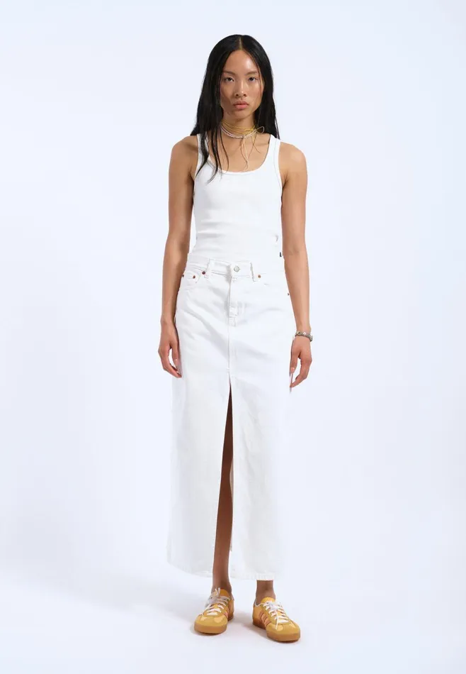 Dr Denim Skirts and Dresses Women Myra Skirt 8211 White White