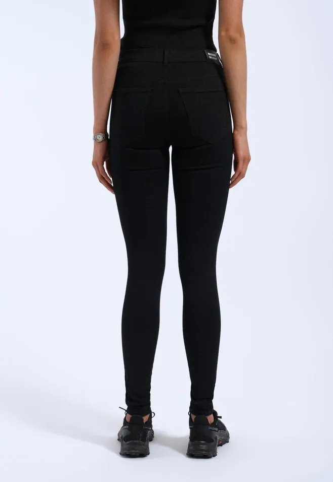 Dr Denim Super Skinny Women Lexy 8211 Black Ripped Knees Black Ripped Knees