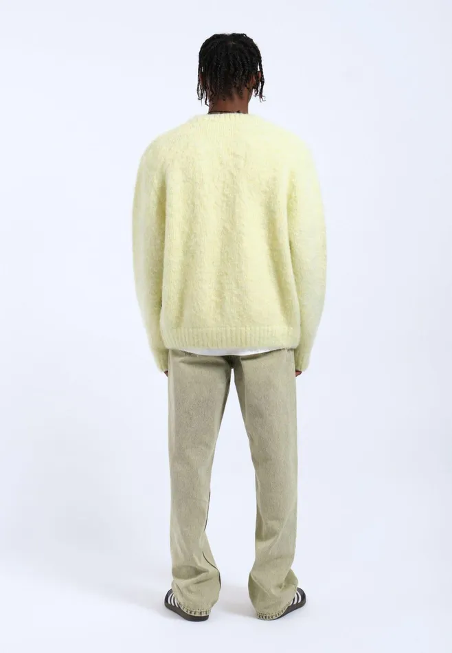 Dr Denim Sweatshirts and Hoodies Women Tom Cardigan 8211 Brushed Light Yellow Brushed Light Yellow