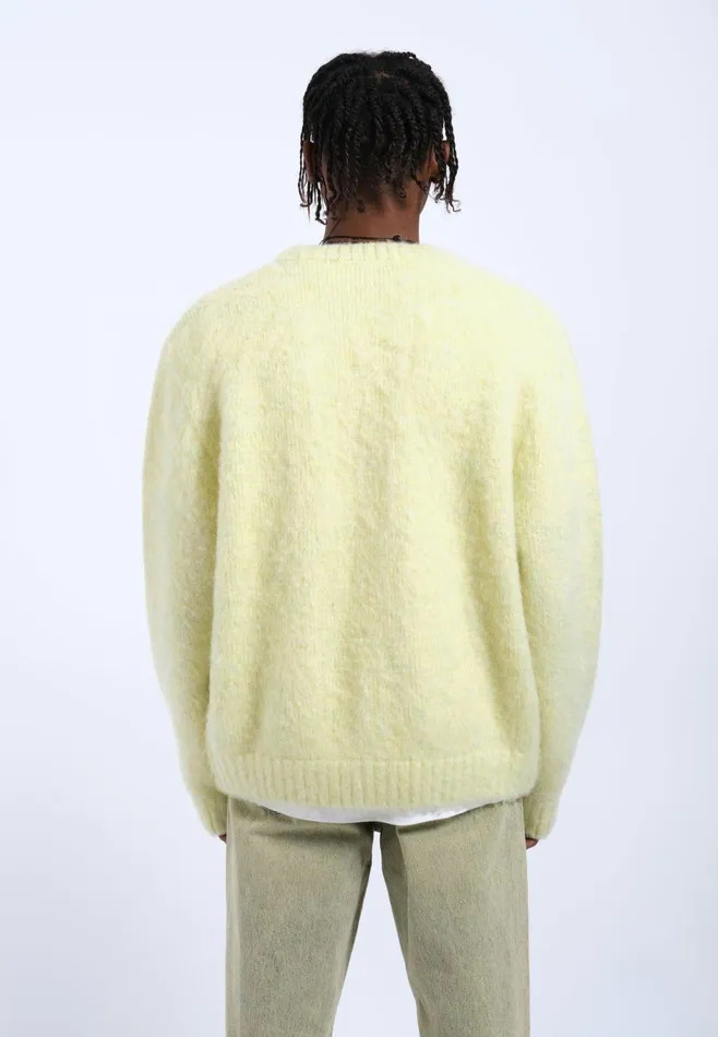 Dr Denim Sweatshirts and Hoodies Women Tom Cardigan 8211 Brushed Light Yellow Brushed Light Yellow