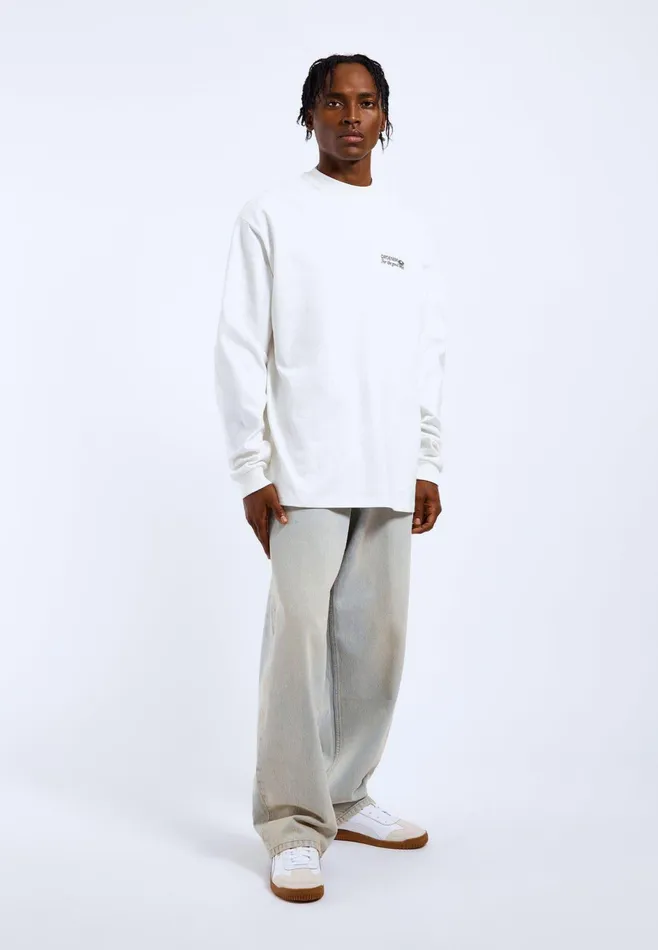 Dr Denim Tees and Longsleeves Men Reno Long Sleeve 8211 Off White DD Daisy Off White Dd Daisy