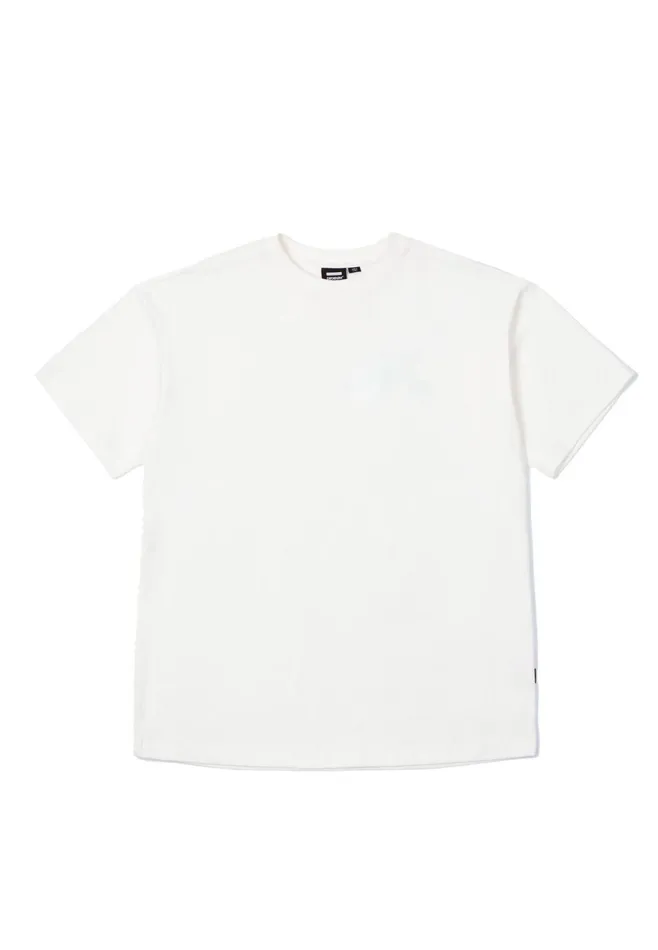 Dr Denim Tees and Longsleeves Men Trooper Tee 8211 White White