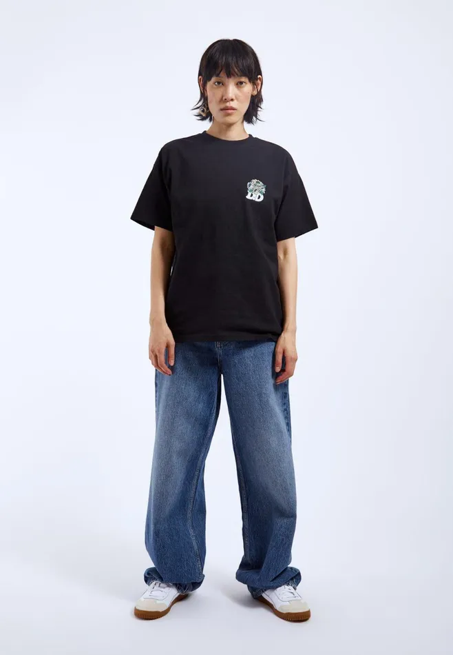Dr Denim Tees and Tanks Women Trooper Tee 8211 Black Small DD Daisy Black Small Dd Daisy