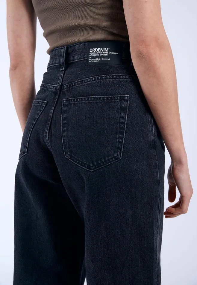 Dr Denim Wide Women Donna 8211 Retro Black Retro Black