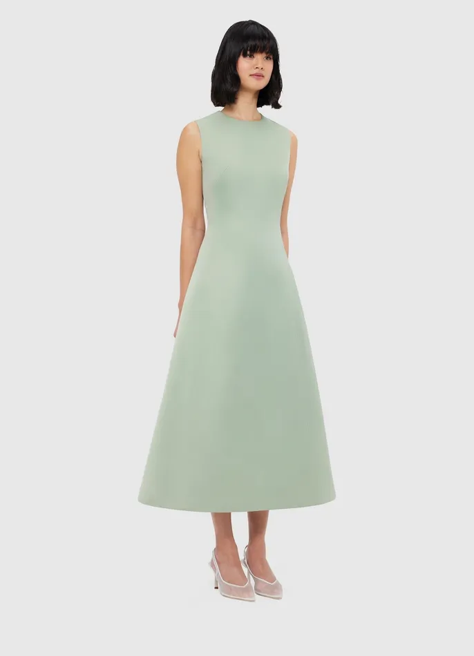 Dresses and Jumpsuits LEO LIN Women Cleo Sleeveless Midi Dress 8211 Sage