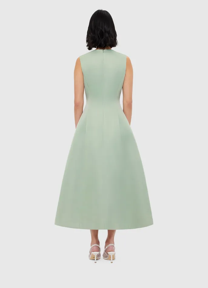 Dresses and Jumpsuits LEO LIN Women Cleo Sleeveless Midi Dress 8211 Sage