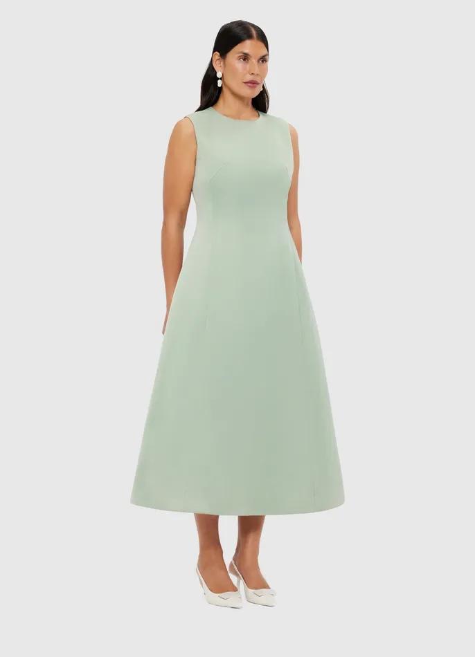 Dresses and Jumpsuits LEO LIN Women Cleo Sleeveless Midi Dress 8211 Sage