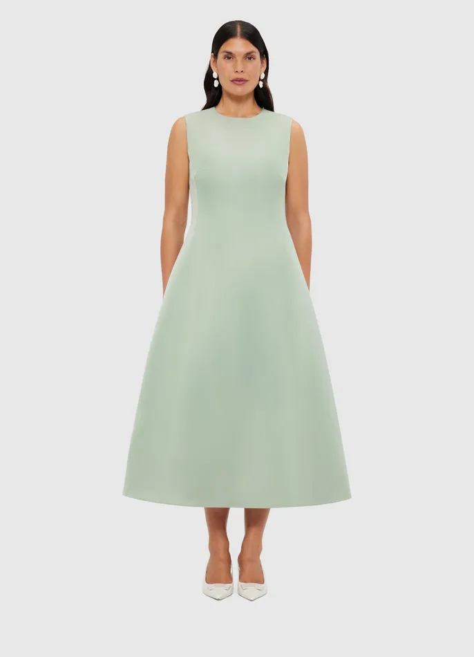Dresses and Jumpsuits LEO LIN Women Cleo Sleeveless Midi Dress 8211 Sage