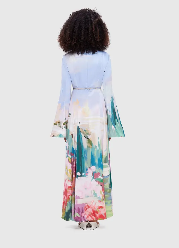 Dresses and Jumpsuits LEO LIN Women Francesca Maxi Dress 8211 Jardin Print