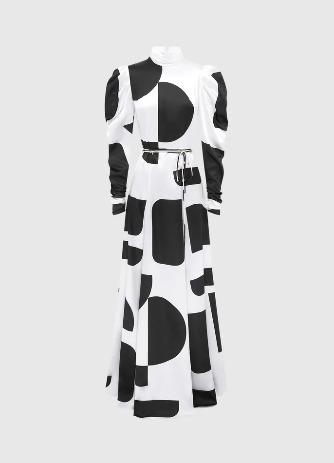 Dresses and Jumpsuits LEO LIN Women Kaleida High Neck Maxi Dress 8211 Geo Print Dresses and Jumpsuits LEO LIN Women Kaleida High Neck Maxi Dress 8211 Geo Print