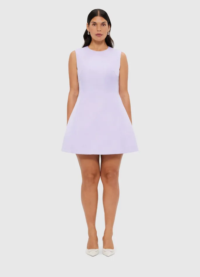 Dresses and Jumpsuits Women Chloe Sleeveless Mini Dress 8211 Lilac LEO LIN