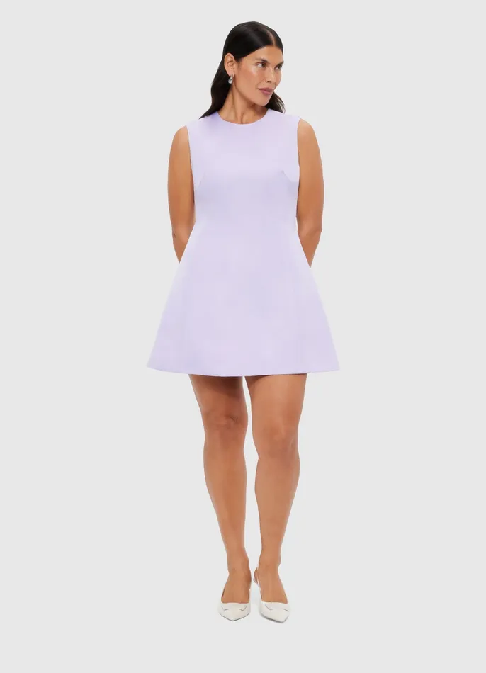 Dresses and Jumpsuits Women Chloe Sleeveless Mini Dress 8211 Lilac LEO LIN