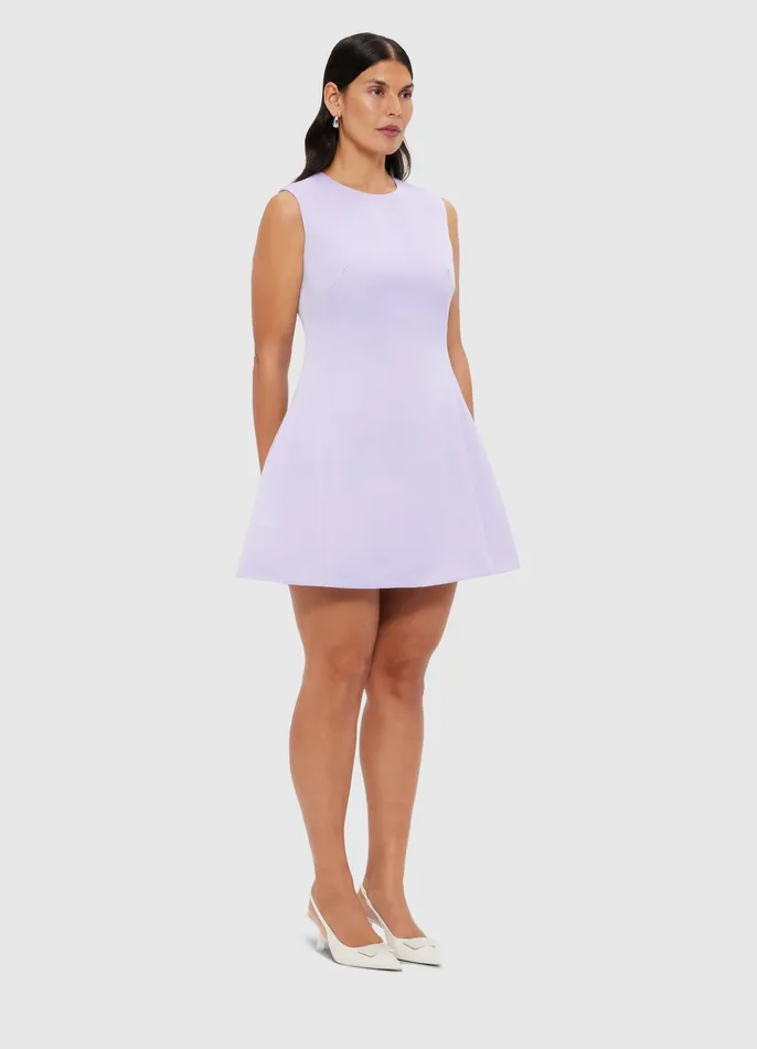 Dresses and Jumpsuits Women Chloe Sleeveless Mini Dress 8211 Lilac LEO LIN