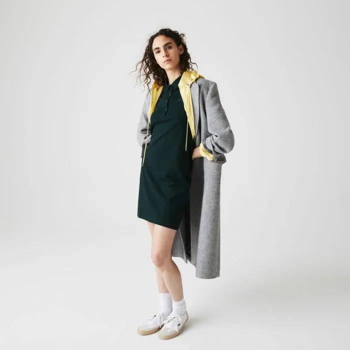 Dresses Women Lacoste Women039s Slim Fit Stretch Cotton Piqu Polo Dress Forest Green Yzp Dresses Women Lacoste Women039s Slim Fit Stretch Cotton Piqu Polo Dress Forest Green Yzp