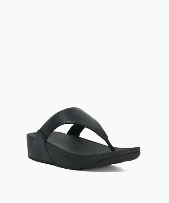 Dune London Black Sandals Women Lulu Leather To Black Leather Toe Post Sandals Black