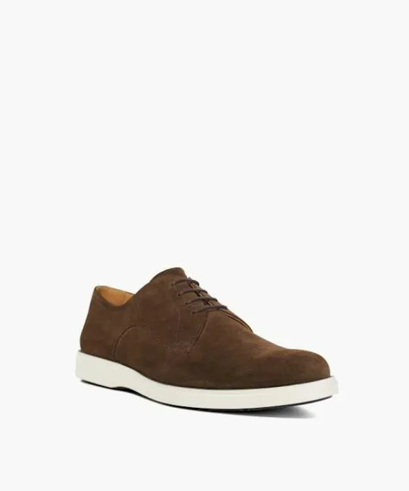 Dune London Brown Shoes Men Bridgwater Brown Casual LaceUp Brown