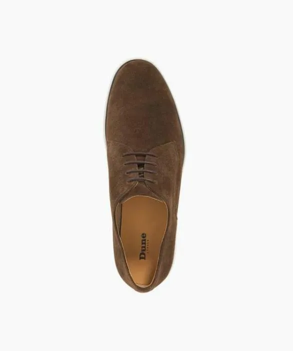 Dune London Brown Shoes Men Bridgwater Brown Casual LaceUp Brown