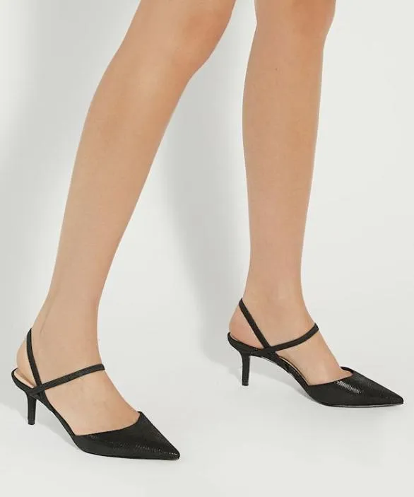 Dune London Court Shoes Women Classical Black Stiletto Heeled Courts Black