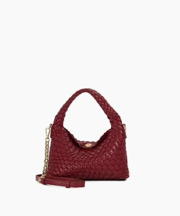 Dune London Deliberate Bags Women Dinkydeliberate Burgundy Mini Woven Grab Bag Red Dune London Deliberate Bags Women Dinkydeliberate Burgundy Mini Woven Grab Bag Red