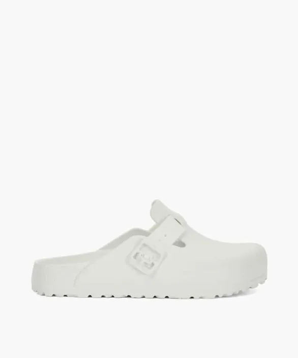 Dune London Flat Shoes Women Boston Eva Sand White Boston EVA Clogs White