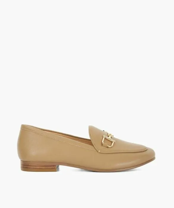 Dune London Loafers Women Glair Caramel Caramel Leather Snaffle Trim Shoes Neutral Dune London Loafers Women Glair Caramel Caramel Leather Snaffle Trim Shoes Neutral