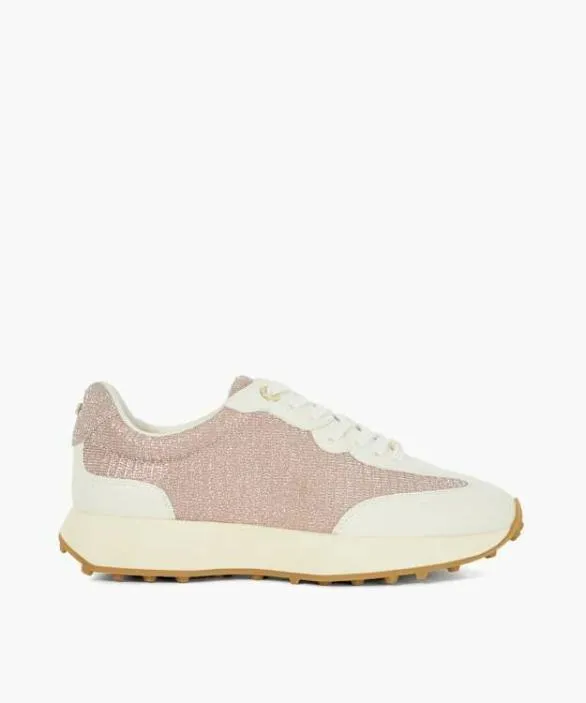 Dune London Trainers Women Emboss Rose Gold DDInterlocking Runner Trainers Metallic Dune London Trainers Women Emboss Rose Gold DDInterlocking Runner Trainers Metallic