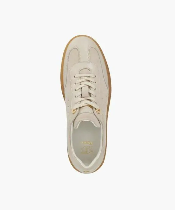 Dune London Trainers Women Ettas Taupe Perforated Detail Flatform Trainers Neutral
