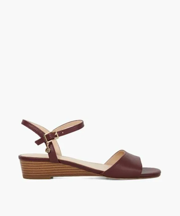 Dune London Wedge Sandals Women Kolder Burgundy Low Block Heel Open Toe Sandals Purple Dune London Wedge Sandals Women Kolder Burgundy Low Block Heel Open Toe Sandals Purple