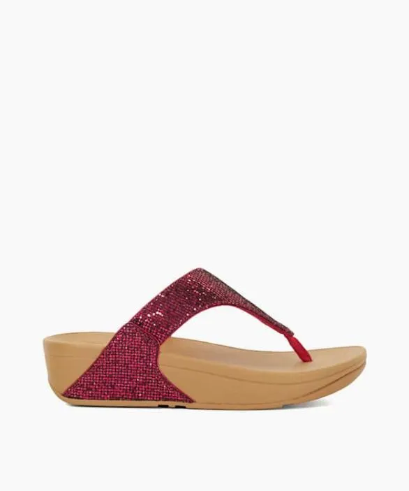 Dune London Wedge Sandals Women Lulu Glitterbal Fuchsia Glitter Toe Post Wedge Sandals Metallic Dune London Wedge Sandals Women Lulu Glitterbal Fuchsia Glitter Toe Post Wedge Sandals Metallic