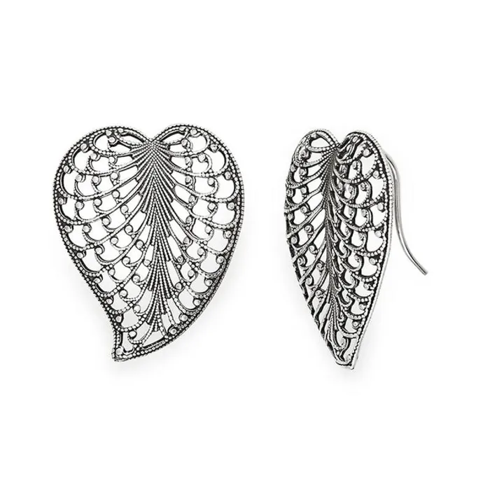 Earrings Women Alex And Ani Queen Of Hearts Drop Earrings Rafaelian Silver
