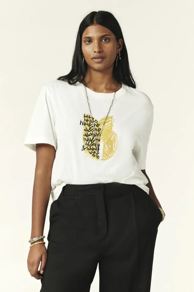 EmineShortSleeve TShirt Clothing Baandsh TShirts and Tank Tops