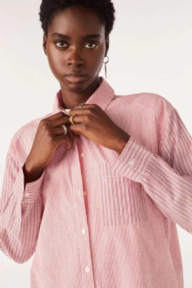 EnoraLongSleeve Shirt Clothing Baandsh Tops and Shirts