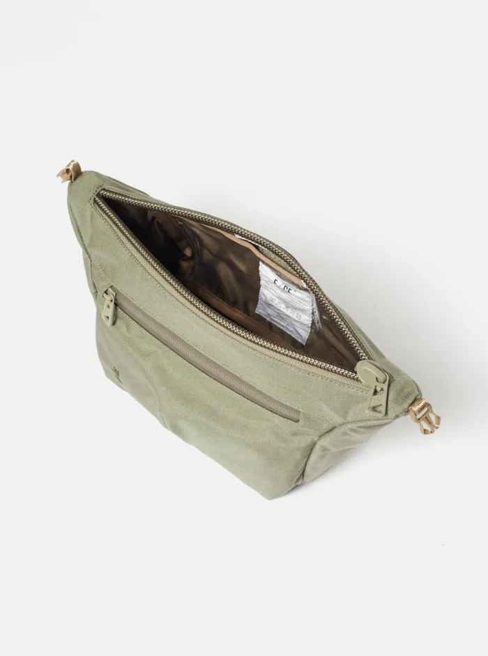 FCE FR Inverted Trapezium Pouch In Sage Green Cordura Men Universal Works Bags