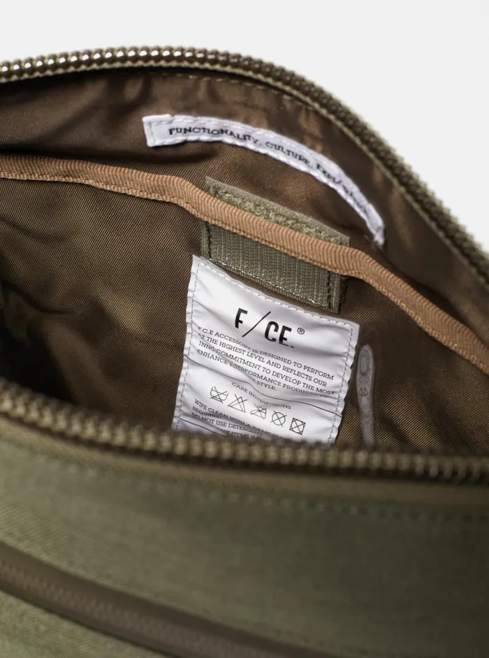 FCE FR Inverted Trapezium Pouch In Sage Green Cordura Men Universal Works Bags