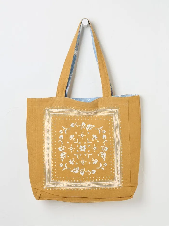 Fat Face Bags and Purses Blue Reversible Tote Bag 8211 Women
