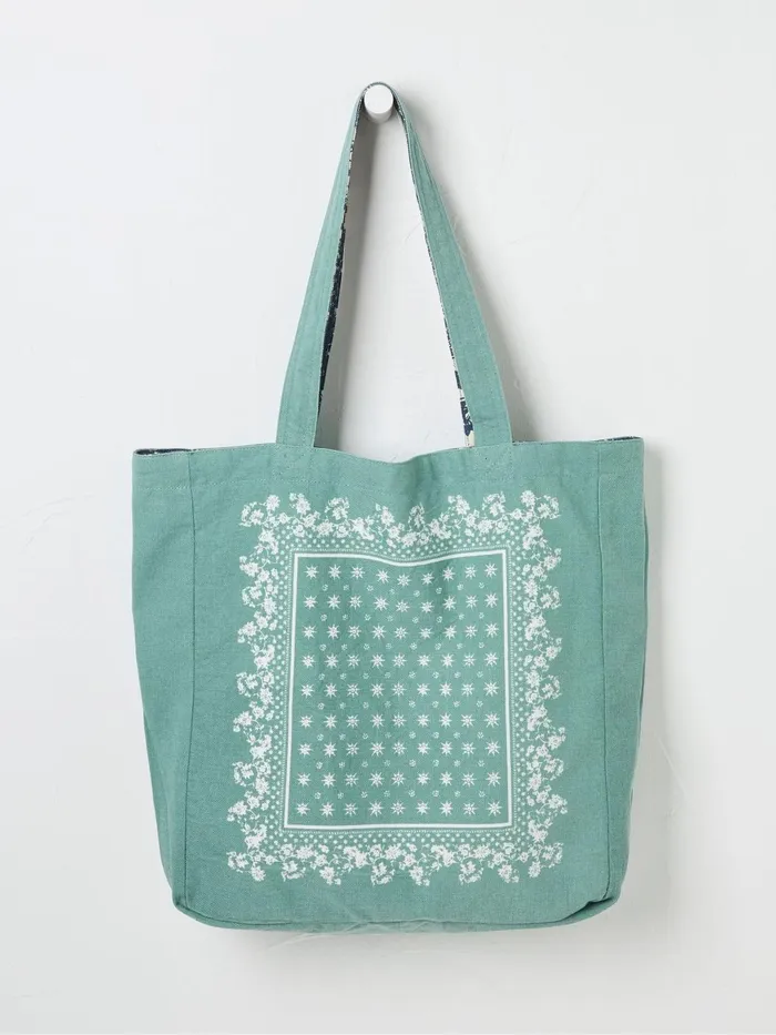 Fat Face Bags and Purses Navy Blue Reversible Tote Bag 8211 Women