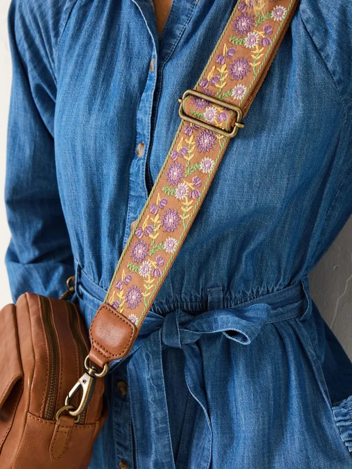 Fat Face Bags and Purses Tan Brown Oslo Camera Bag With Ornate Strap 8211 Women Fat Face Bags and Purses Tan Brown Oslo Camera Bag With Ornate Strap 8211 Women