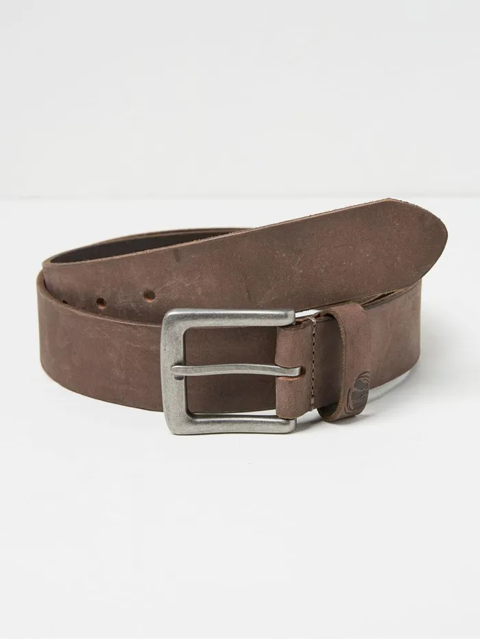Fat Face Belts Brown Nubuck Leather Belt 8211 Men