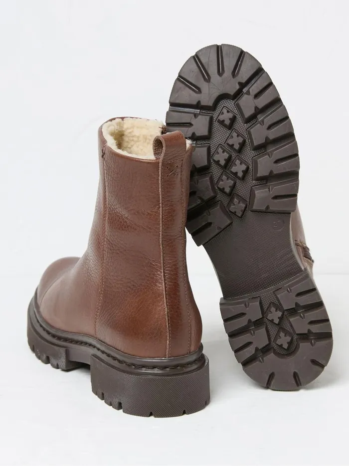 Fat Face Boots Winslie Chocolate Brown Chunky Boots 8211 Women