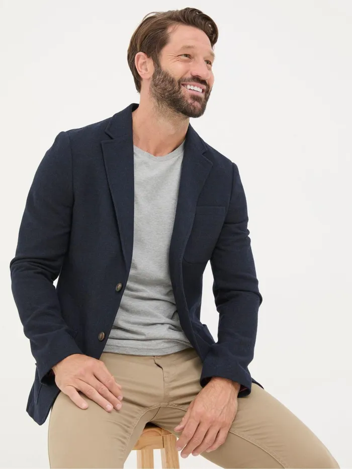 Fat Face Coats and Jackets Blue Navy Witley Wool Blazer 8211 Men