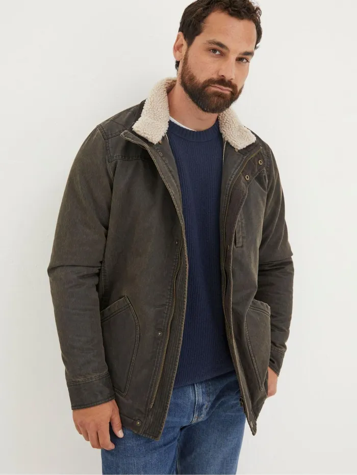 Fat Face Coats and Jackets Broadsands Brown Jacket 8211 Men