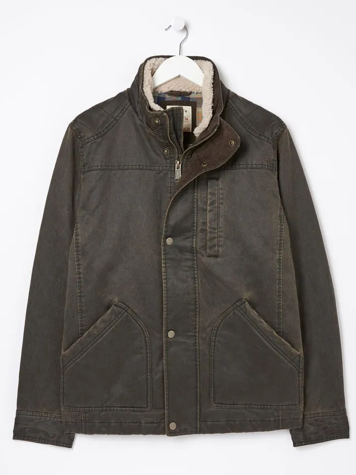 Fat Face Coats and Jackets Broadsands Brown Jacket 8211 Men