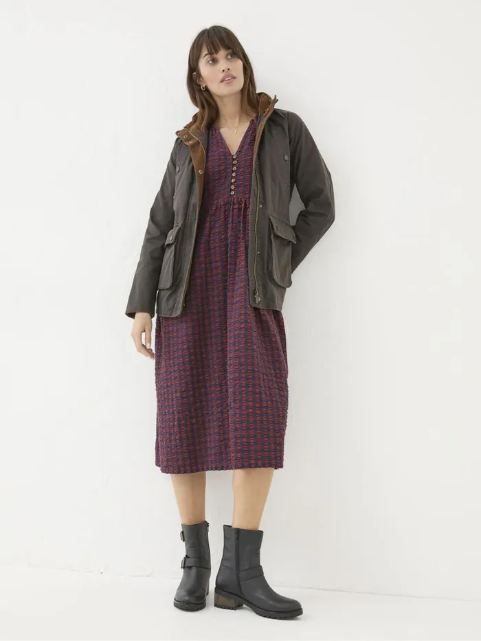 Fat Face Coats and Jackets Brown Sussex Heritage Coat 8211 Women