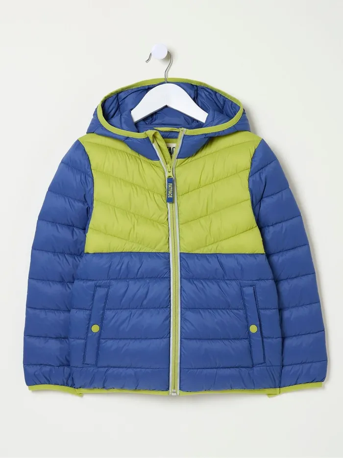 Fat Face Coats and Jackets Harry Cobalt Blue Hooded Padded Jacket 8211 Kids