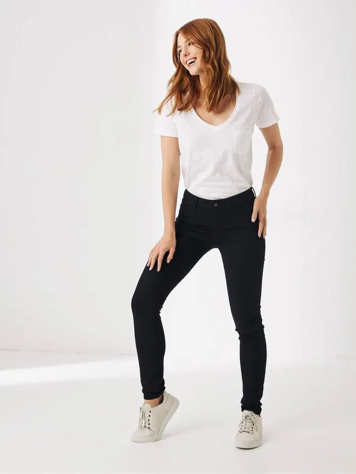 Fat Face Jeans Black Five Pocket Jeggings 8211 Women