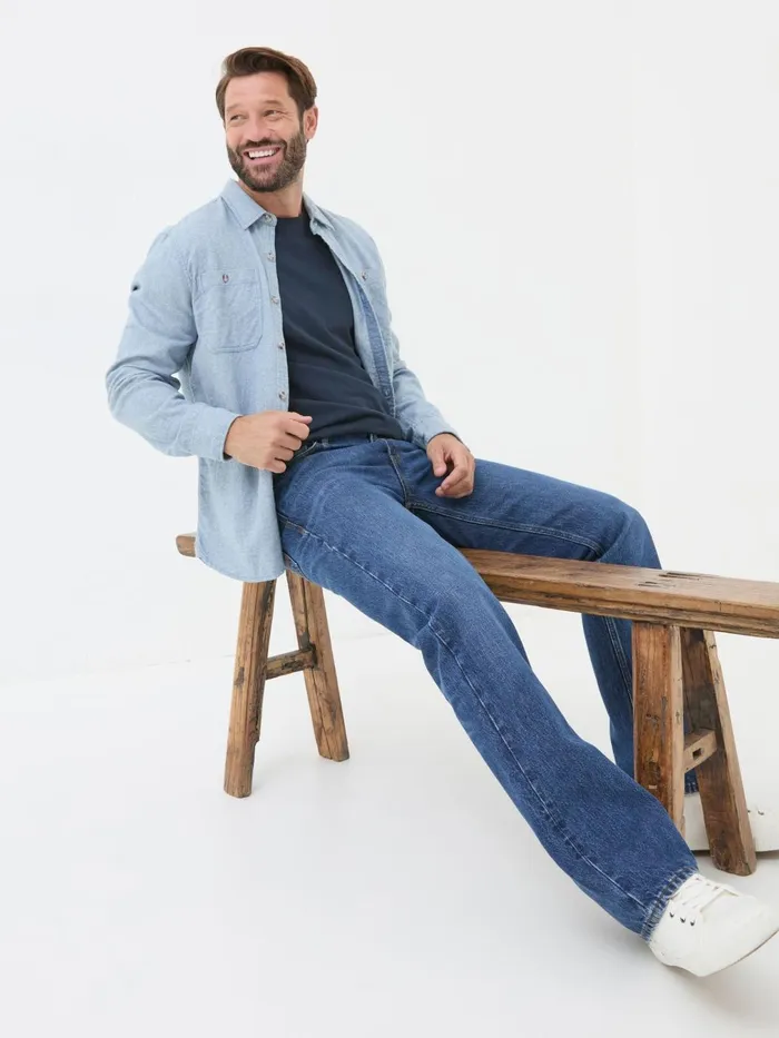 Fat Face Jeans Blue Bootcut Jeans 8211 Men