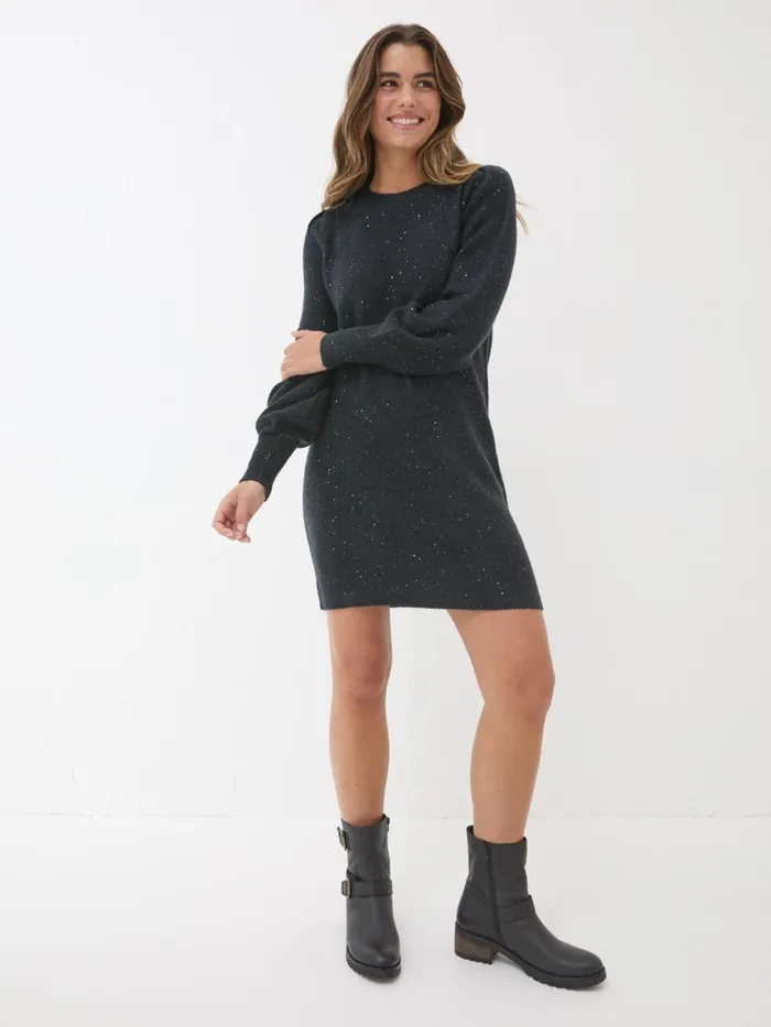 Fat Face Knitwear Dark Navy Eden Knit Dress 8211 Women Fat Face Knitwear Dark Navy Eden Knit Dress 8211 Women